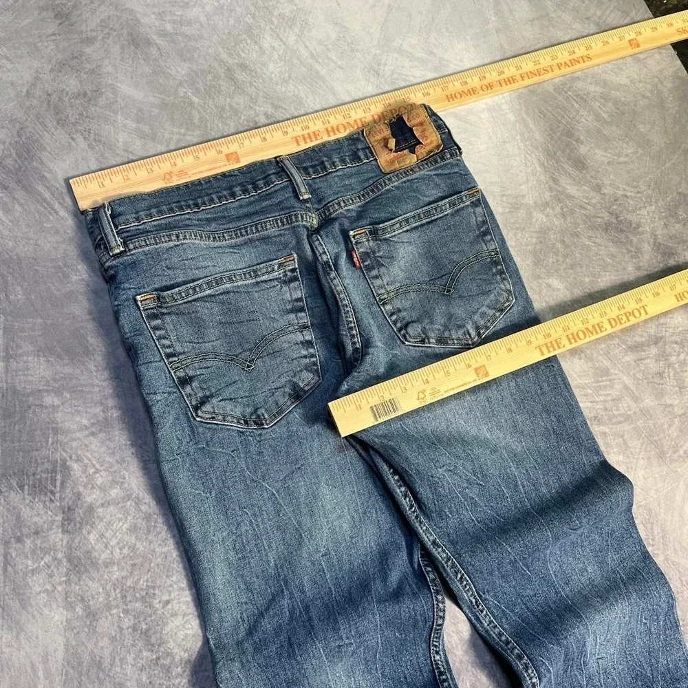 Levi's 502 Mid Wash Faded Denim Jeans